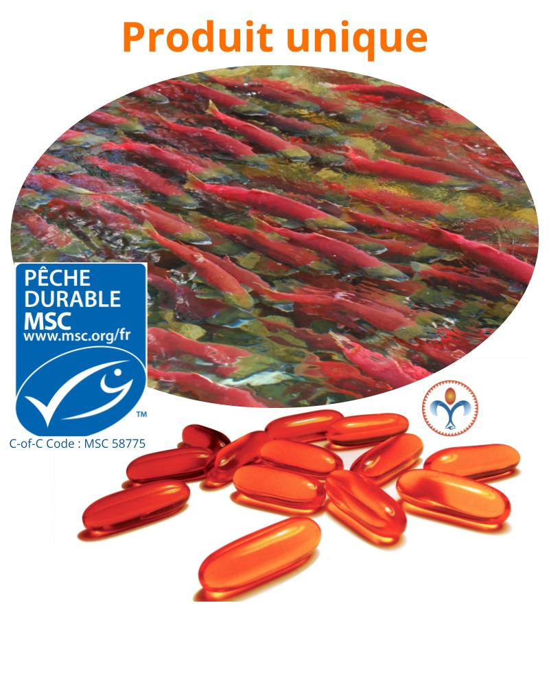 Oméga-3 de poissons certifiés MSC - Laboratoire UNAE
