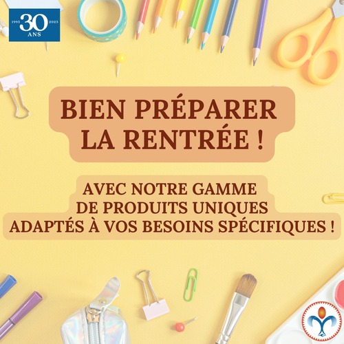 Préparez votre rentrée en toute sérénité grâce à nos produits adaptés à vos besoins ! ✨

La rentrée, c’est le moment idéal pour repartir du bon pied ! Avec notre gamme de produits uniques, pensés pour s’adapter à vos besoins et votre style de vie, vous êtes prêt(e) à relever tous les défis. 🎒🖊️ Que vous cherchiez à rester organisé(e), à booster votre créativité ou simplement à vous sentir bien au quotidien, nous avons tout ce qu’il vous faut pour transformer cette nouvelle saison en un vrai succès. 🍂💡

💬 Et vous, quel est votre indispensable pour une rentrée réussie ?
