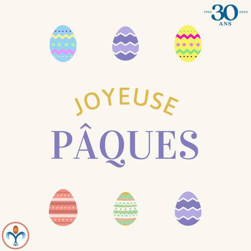 Aujourd’hui, on célèbre la renaissance, l’espoir et les moments partagés avec ceux qu’on aime. Que cette journée vous apporte paix, douceur et chocolat (beaucoup de chocolat 🍫😉) !

Prenons le temps d’apprécier les petites choses, d’ouvrir nos cœurs et de semer un peu de lumière autour de nous. 💛 Que votre Pâques soit remplie de joie, de rires d’enfants, et de souvenirs heureux.

#JoyeusesPâques #PaixEtAmour #Famille #EspritDePâques