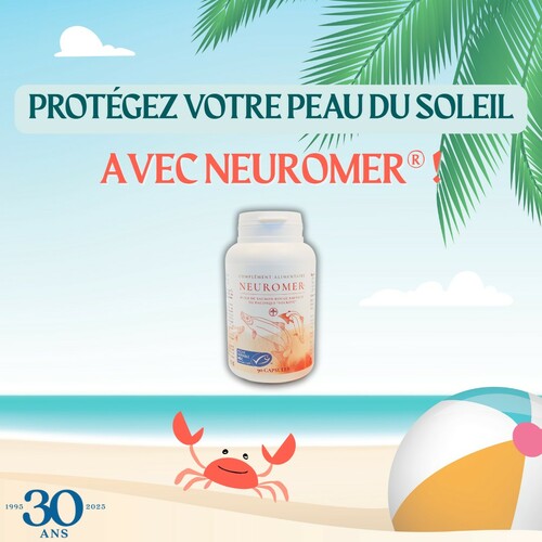 Protégez votre peau du soleil avec Neuromer® ! 🌊🌞 
Envie d’une peau saine et éclatante cet été ? Ne cherchez plus ! Pour toute commande de 99 € minimum, recevez un flacon de Neuromer® GRATUIT ! 😍

✨Offre exclusive valable jusqu’au 15 juillet 2025, minuit ! ✨

Ne laissez pas passer cette occasion de chouchouter votre peau avec le meilleur des soins !
Cliquez vite et profitez-en 👉 lien du site en bio

#Neuromer #SoinDeLaPeau #PeauParfaite #OffreSpéciale #Promo #Été2025