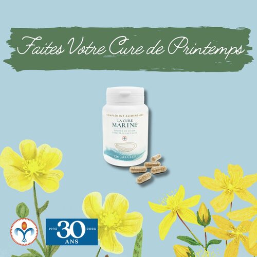Reminéralisez votre corps et retrouvez votre énergie avec le zinc et les minéraux ! ✨ Fatigue persistante, peau terne, baisse d’immunité ? Il est peut-être temps de faire le plein de minéraux essentiels ! 
Le zinc, allié puissant du système immunitaire et de la régénération cellulaire, joue un rôle clé dans votre bien-être. Associez-le à des minéraux comme le magnésium, le fer et le calcium pour booster votre vitalité 💪💥. Optez pour une alimentation riche en noix, graines, légumes verts et fruits de mer 🥦🥑🦪, ou complétez avec des suppléments naturels. Offrez à votre corps ce dont il a besoin et ressentez la différence ! 🌱✨ 

La Cure Marine® peut vous aider ! En savoir plus sur notre site!

#BienÊtre #ÉnergieNaturelle #SantéOptimale