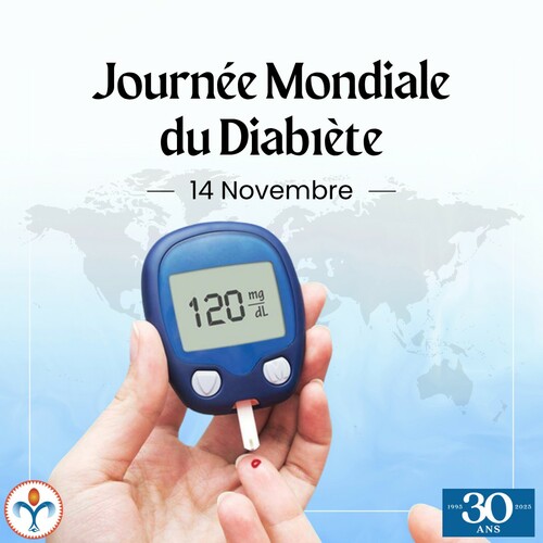 Aujourd’hui, nous unissons nos voix pour sensibiliser à une maladie qui touche plus de 500 millions de personnes dans le monde. Le diabète n’est pas seulement une question de sucre — c’est une question de santé, d’éducation et de prévention. 🍎
Adoptons de meilleures habitudes, soutenons la recherche et surtout, entourons de bienveillance celles et ceux qui vivent avec le diabète chaque jour. Ensemble, faisons circuler l’information, pas les préjugés. 💪🌍

#JournéeMondialeDuDiabète #Santé #Prévention #Solidarité #Diabète